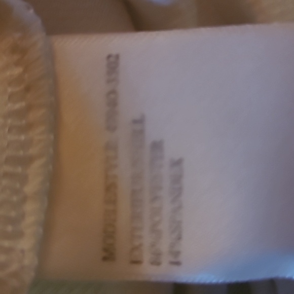 Tribal Sport* Quarter Zip Performance* Top* White* Sz M - Picture 5 of 5